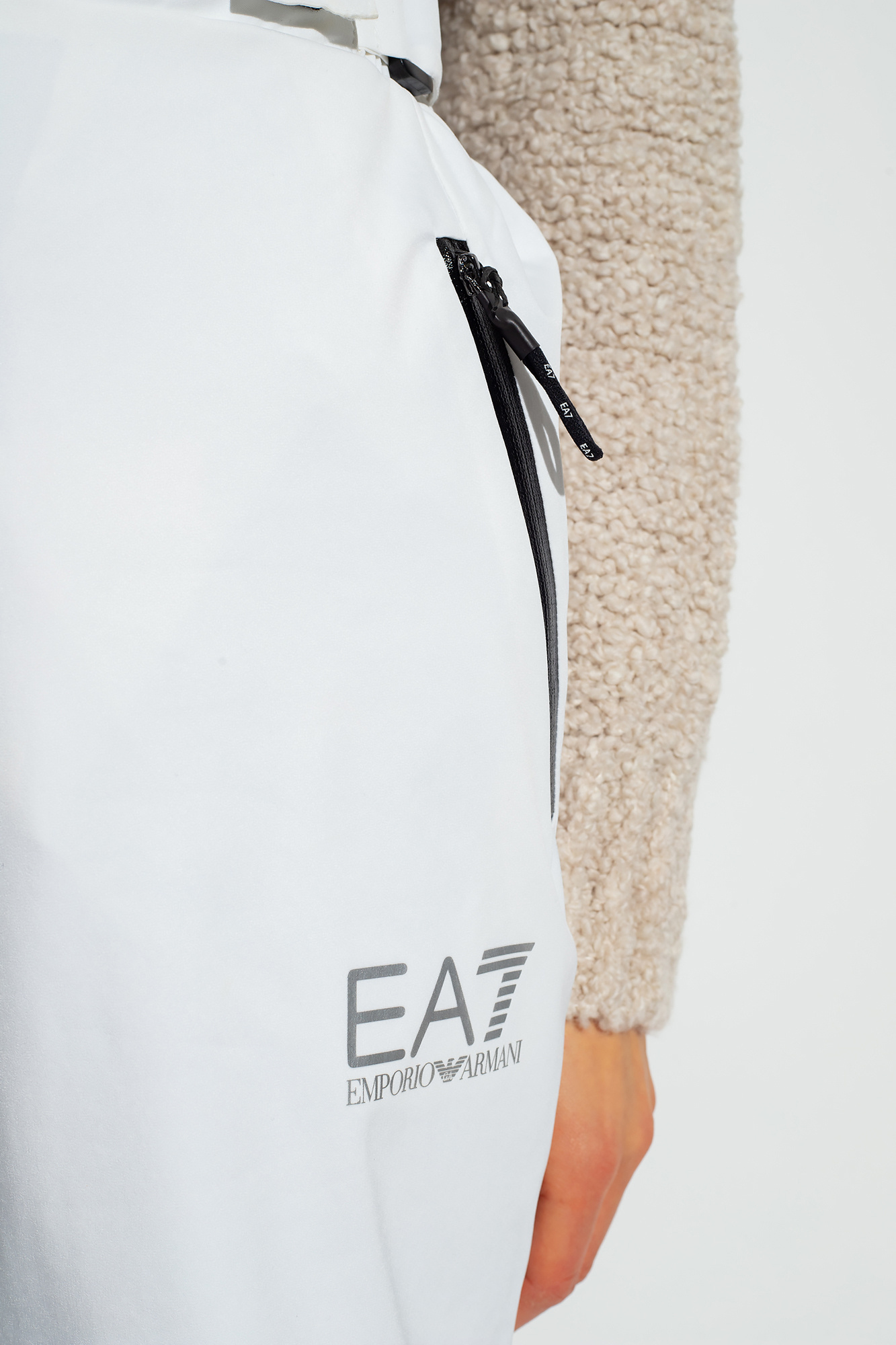 EA7 Emporio Armani KITZBUHEL HIGH WAISTED - Ski pants - white