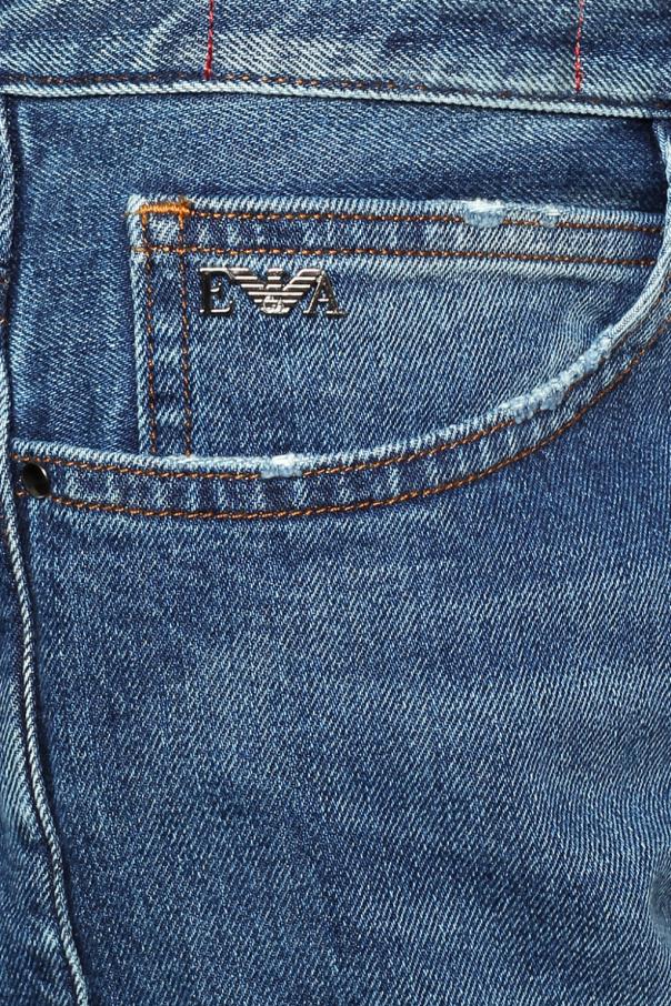 Metal logo jeans Emporio Armani - Vitkac France