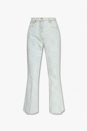 Jeans with monogram od Gucci
