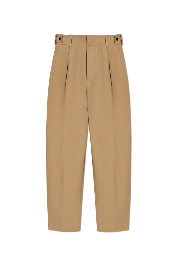 Bottega Veneta High-waisted cotton trousers
