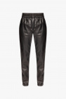 Saint Laurent Leather joggers