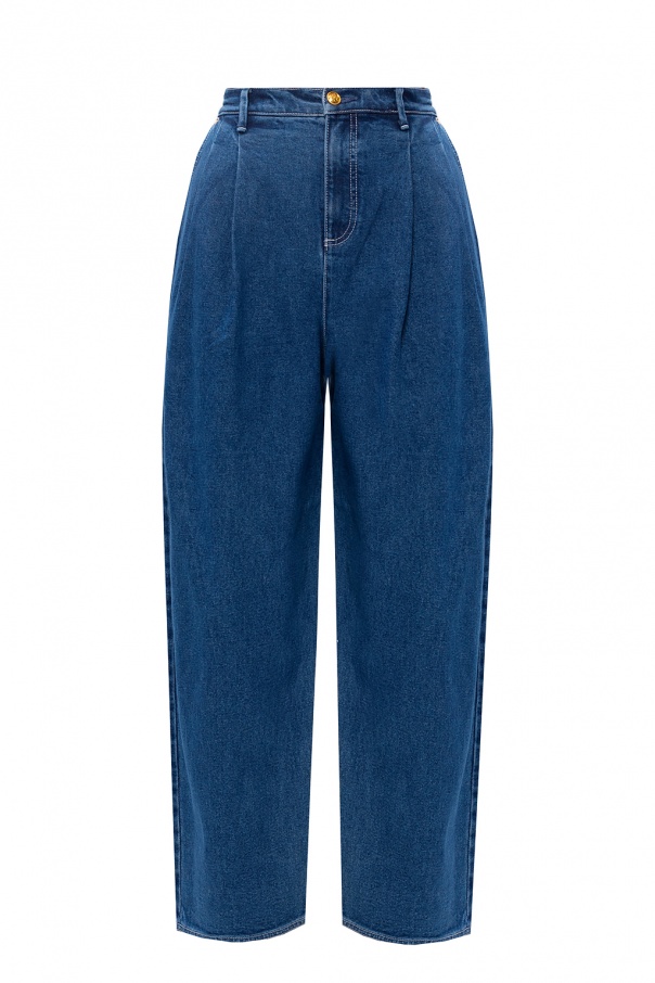 Jeans with logo Tory Burch - InteragencyboardShops Australia - delivers  vintage-inspired style with the straight-leg Lan pants