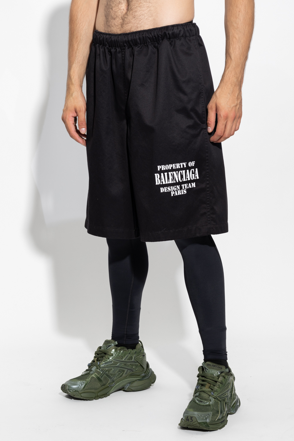 Balenciaga Relaxed-fitting shorts