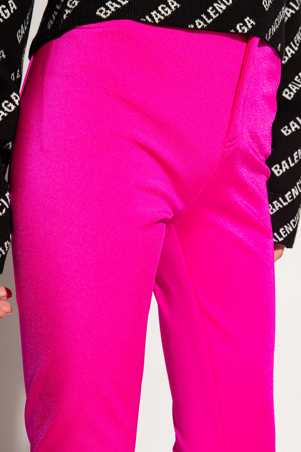 High-waisted leggings with logo BALENCIAGA