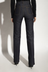 Saint Laurent NAVY BLUE ‘Clyde’ flared jeans