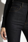 Saint Laurent NAVY BLUE ‘Clyde’ flared jeans