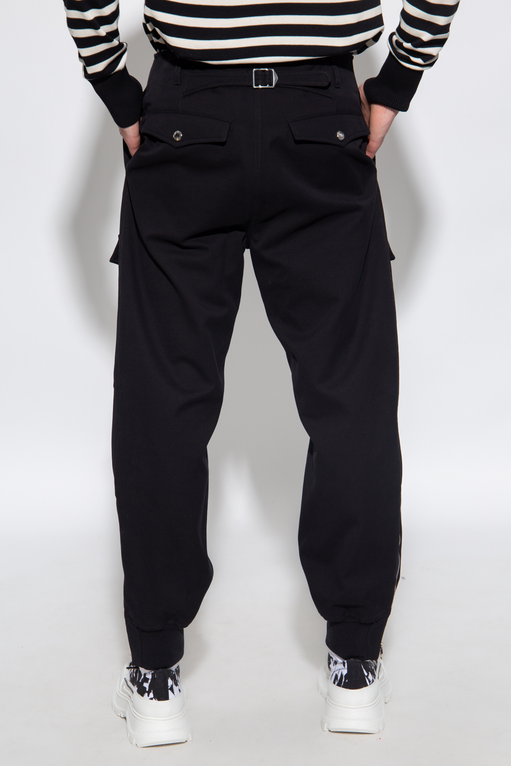 Alexander McQueen Trousers with multiple pockets