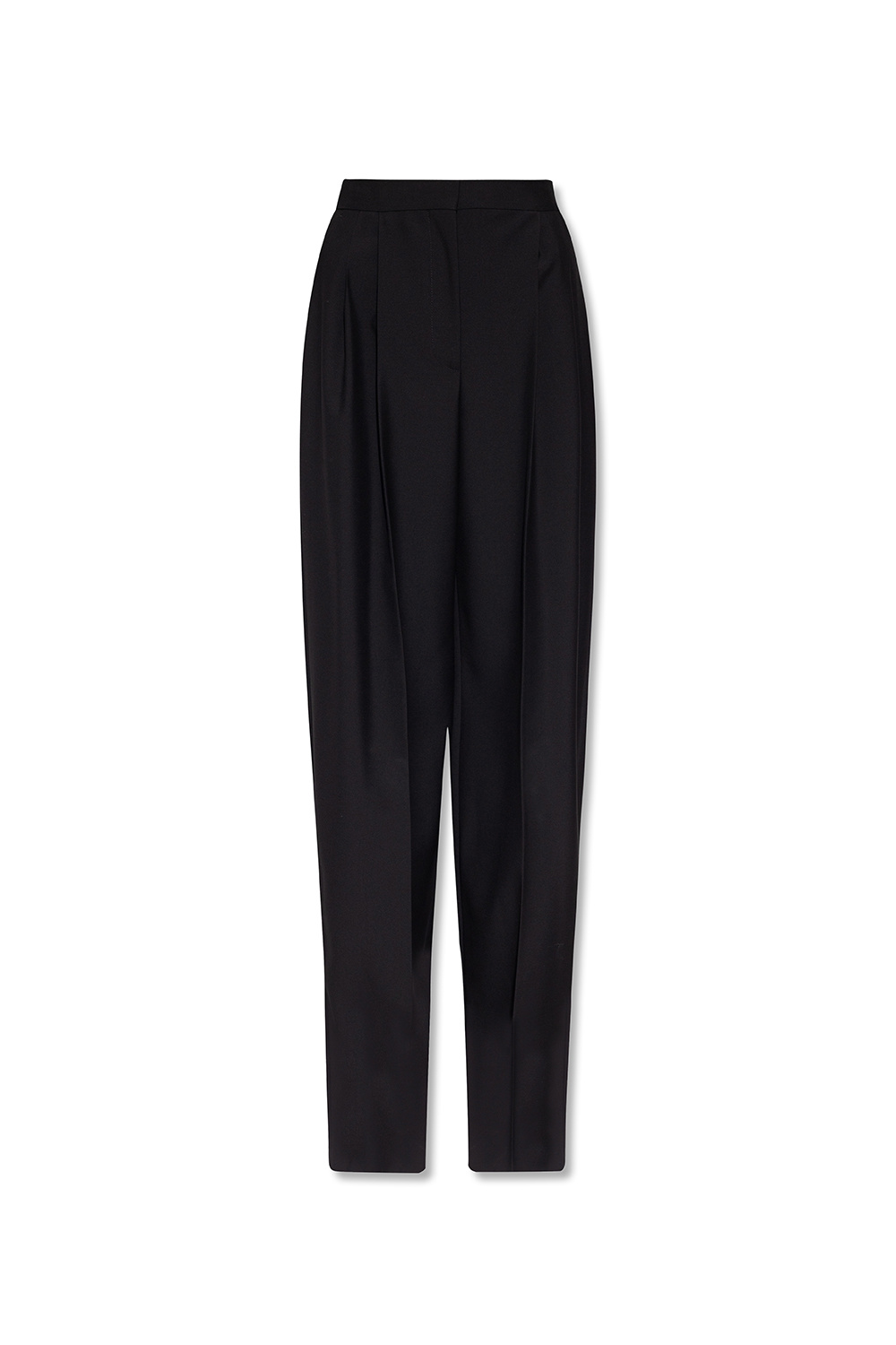 Alexander McQueen Wool wide leg trousers