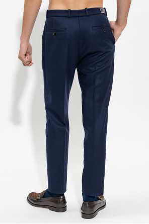 Gucci Wool pleat-front Shorts trousers