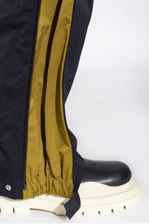 Bottega Veneta Spodnie z technicznej tkaniny
