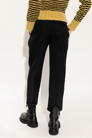 Bottega Veneta Wool black trousers