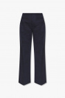 Bottega Veneta Cotton pleat-front trousers
