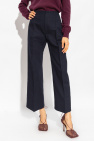 Bottega Veneta Cotton pleat-front trousers