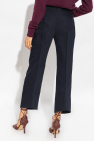 Bottega Veneta Cotton pleat-front trousers