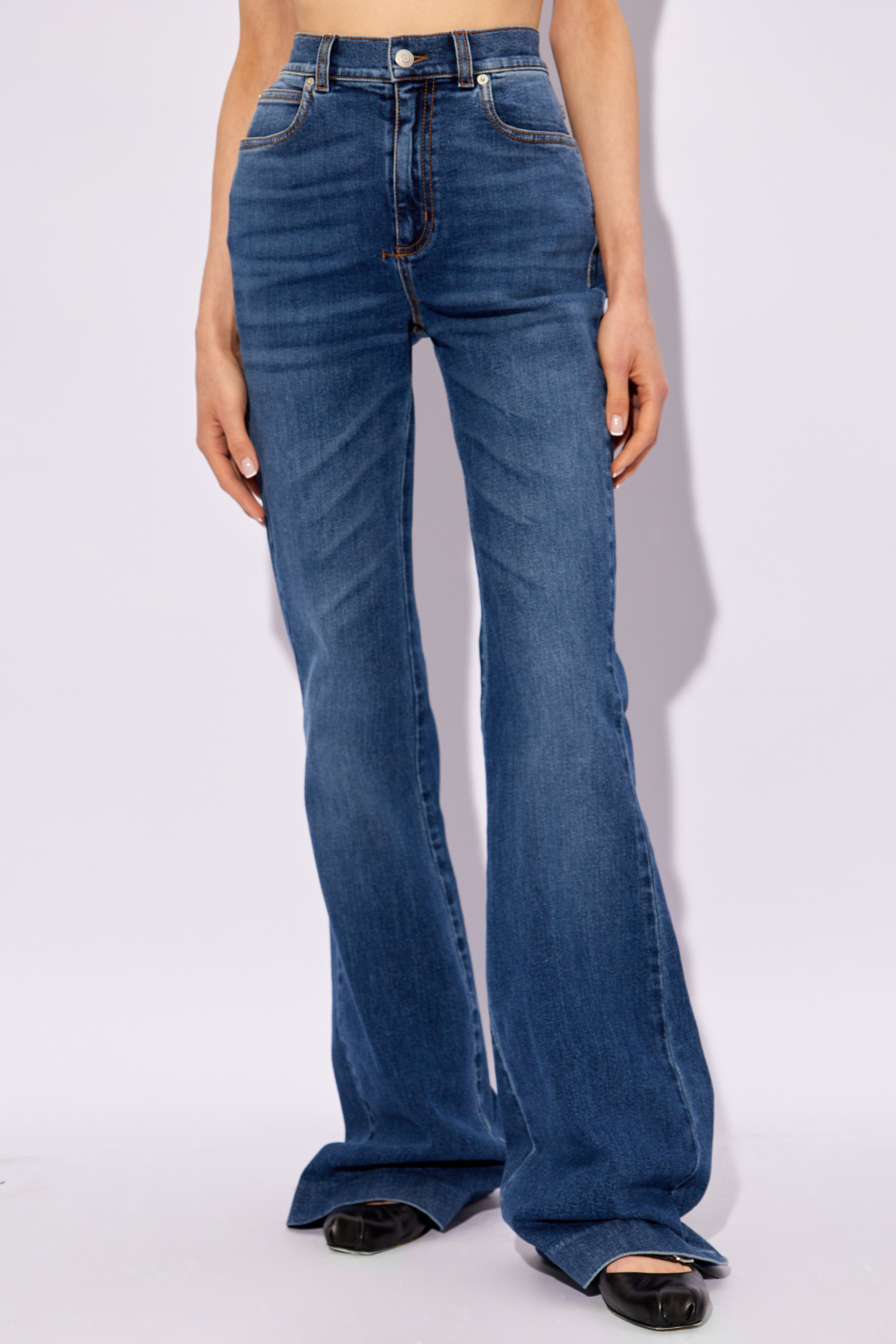 Alexander McQueen Jeans with logo