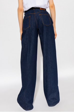 Alexander McQueen Jeans with wide legs