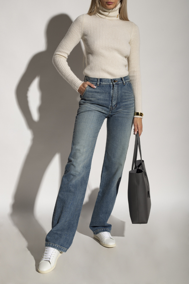 Saint Laurent ‘Jane’ high-waisted jeans