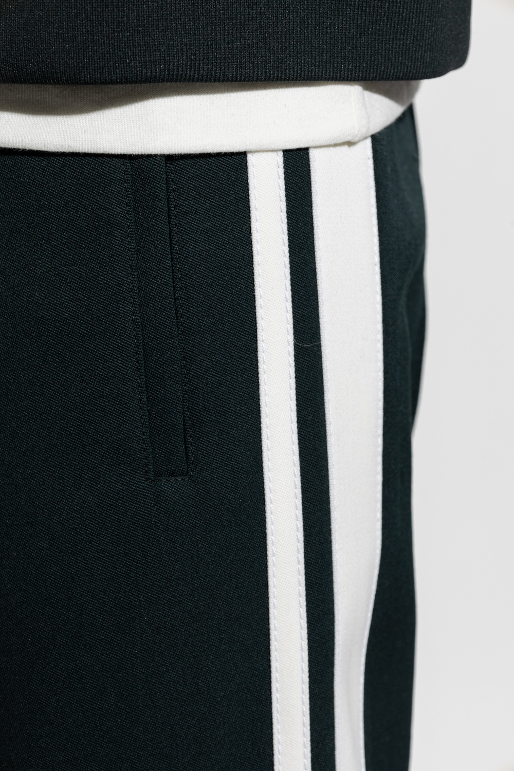 bottega black Veneta Side-stripe sweatpants