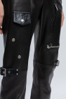 Alexander McQueen BLACK Leather trousers