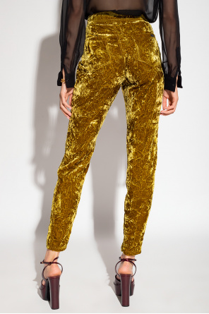Saint Laurent Velvet Kloss trousers