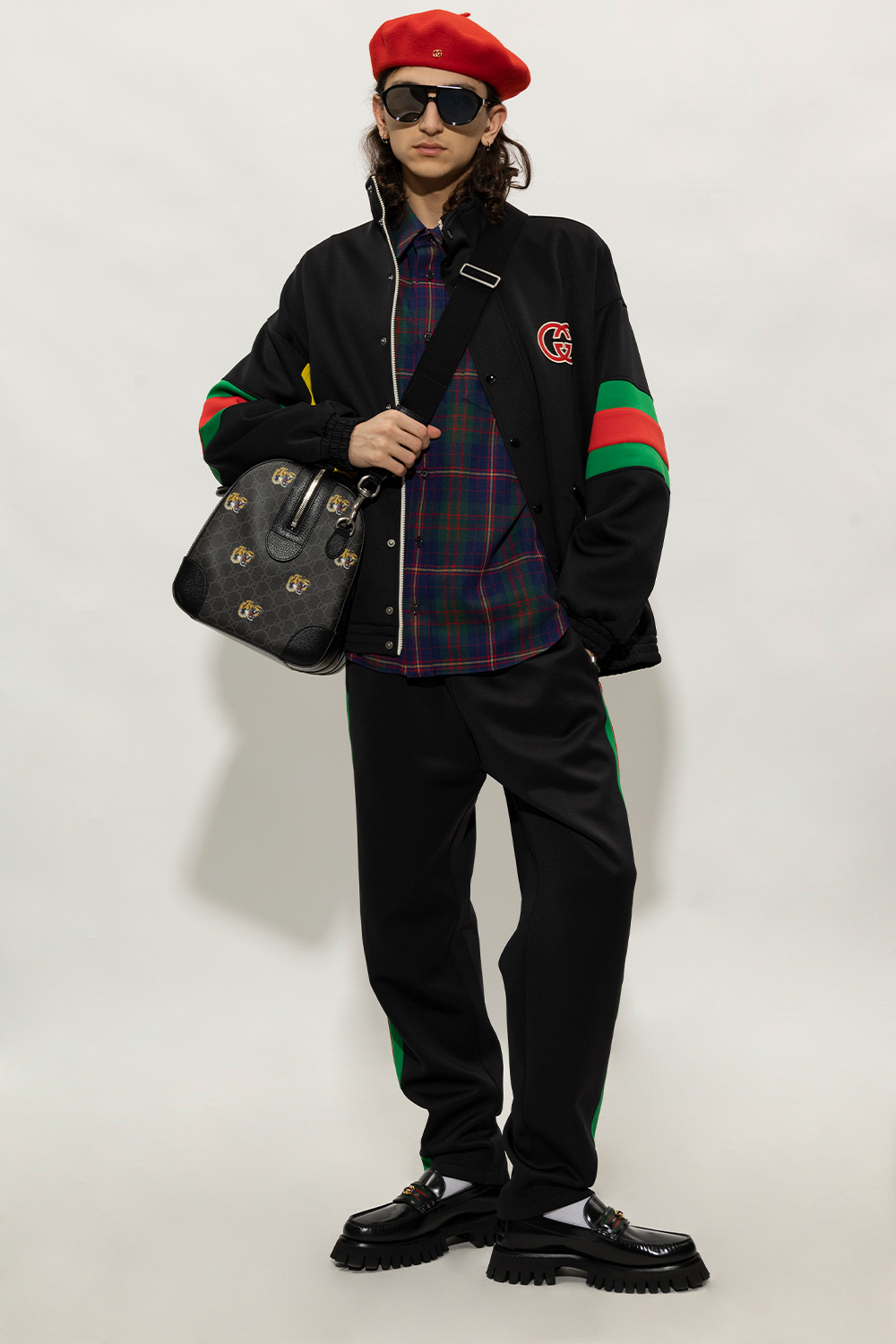 Gucci gucci oversized technical jersey jacket