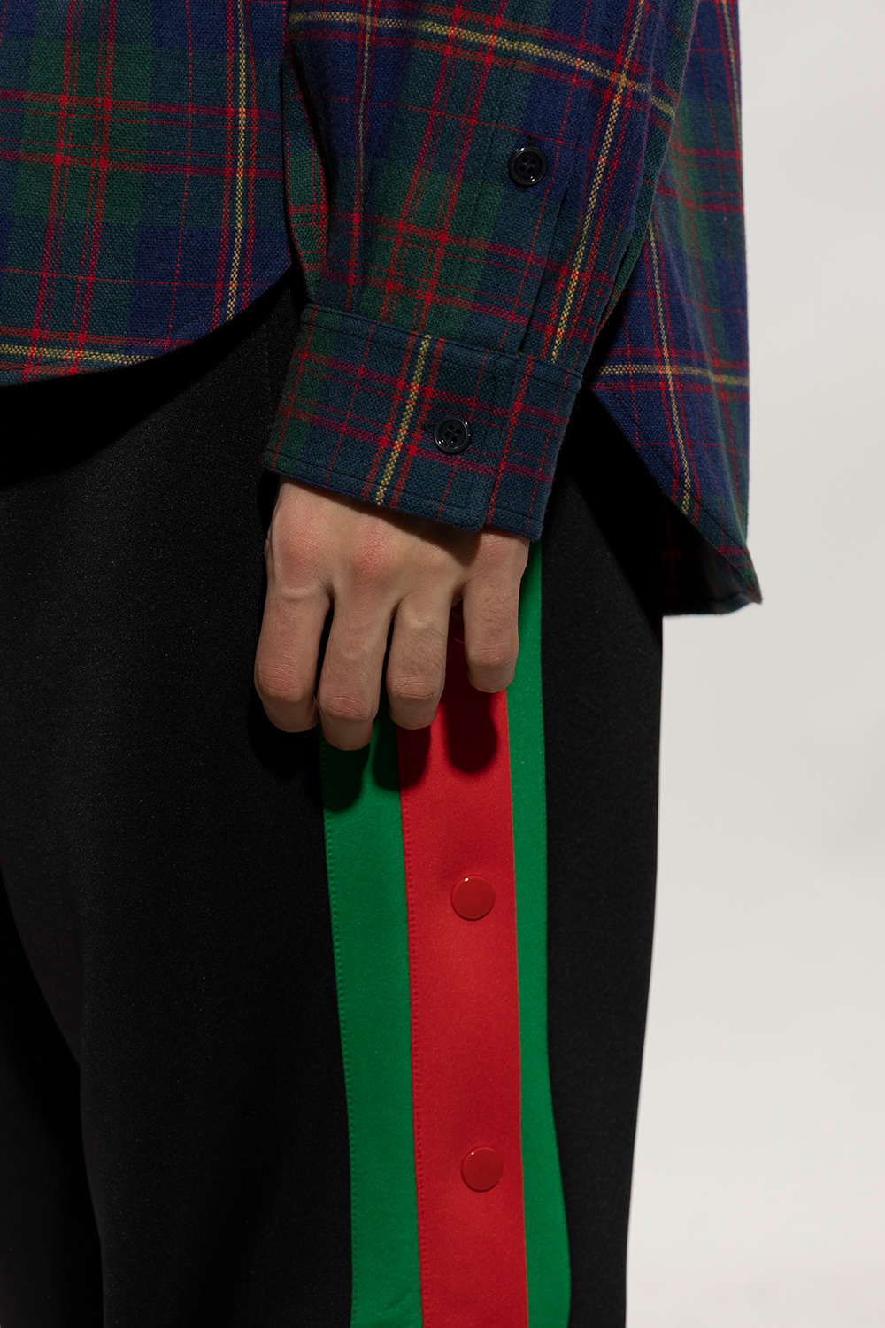 Gucci gucci oversized technical jersey jacket