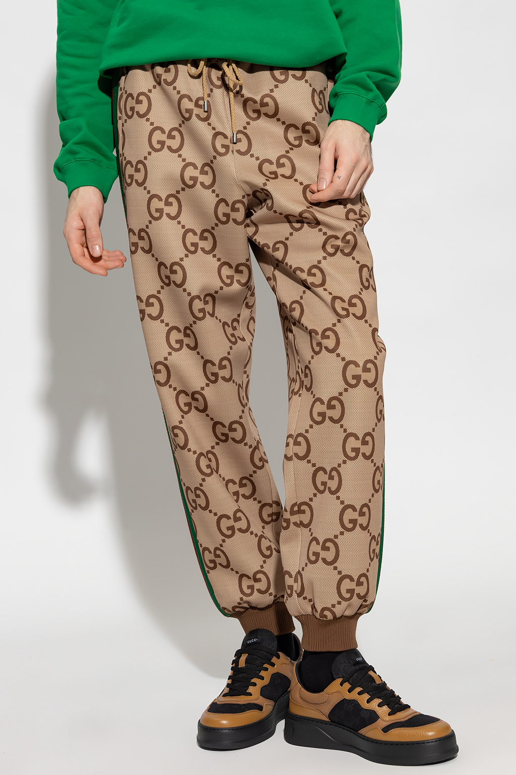 Gucci trousers lady with monogram