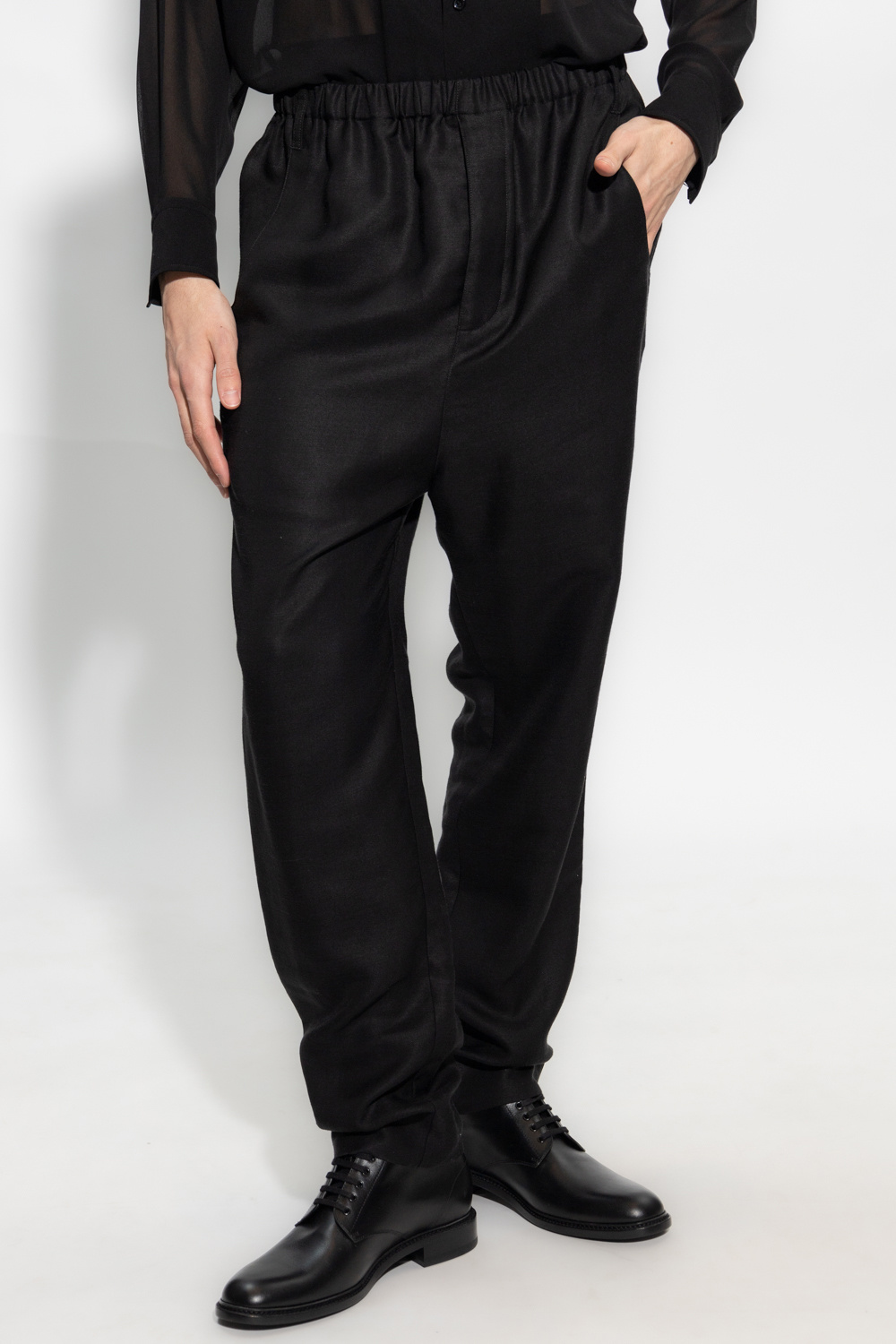 Saint Laurent jacket trousers with tapered legs