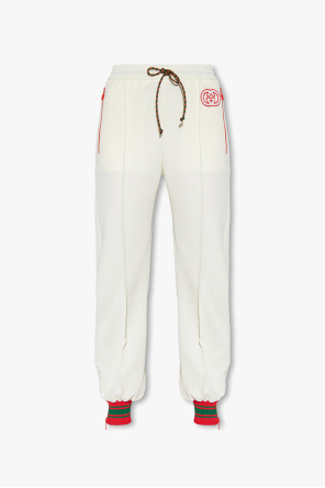 monogrammed trousers gucci trousers