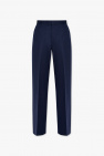 Bottega Veneta Wool pleat-front trousers