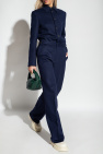 Bottega Veneta Wool pleat-front trousers