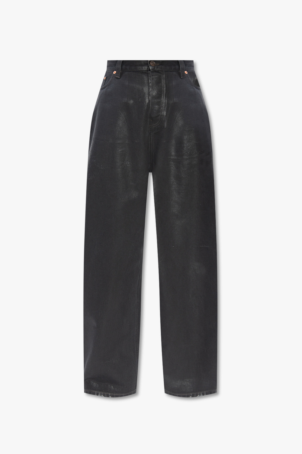 Waxed baggy jeans Balenciaga - Vitkac KR