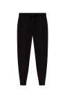 styland feather detail pleated dress item Printed sweatpants