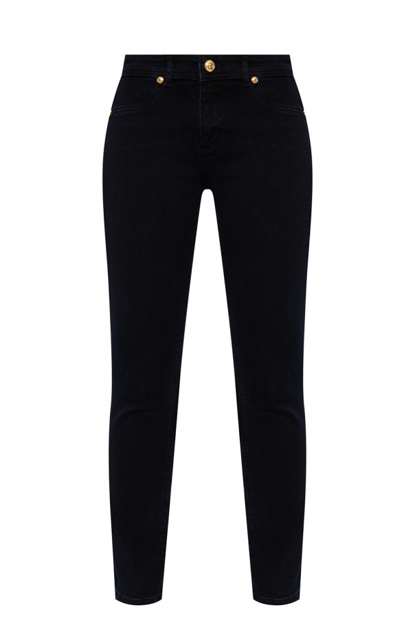 Versace Jeans Couture Jacob Cohen logo-patch straight-leg jeans