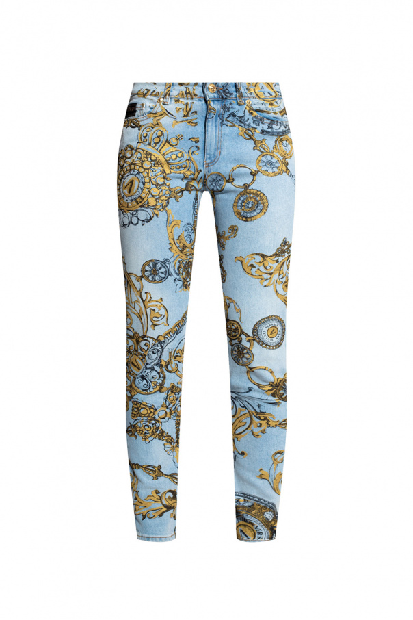 Versace Jeans Couture Printed jeans