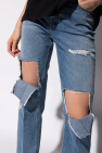 Topman Skinny-shorts i sort denim bow-detail bodice dress and bloomers Rosa