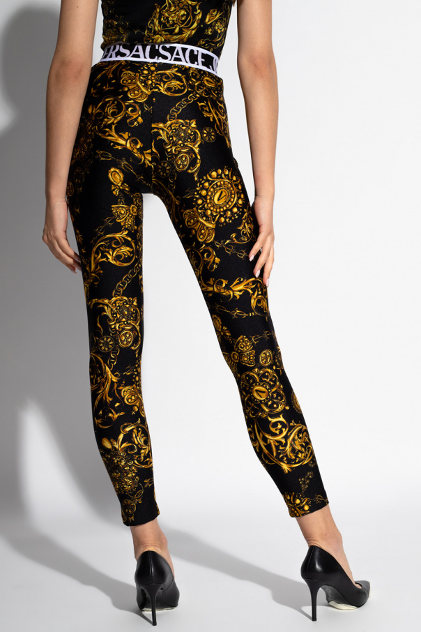 Versace Jeans Couture Couture-printed High Waist Leggings