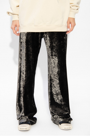 Balenciaga Velour trousers