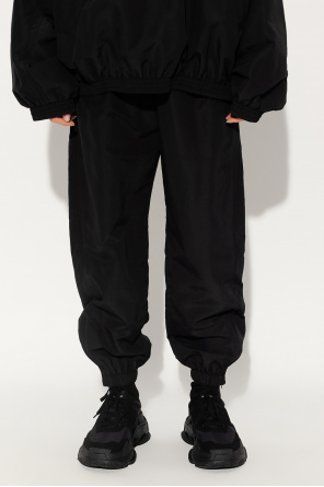 Balenciaga Ortalionowe spodnie z logo