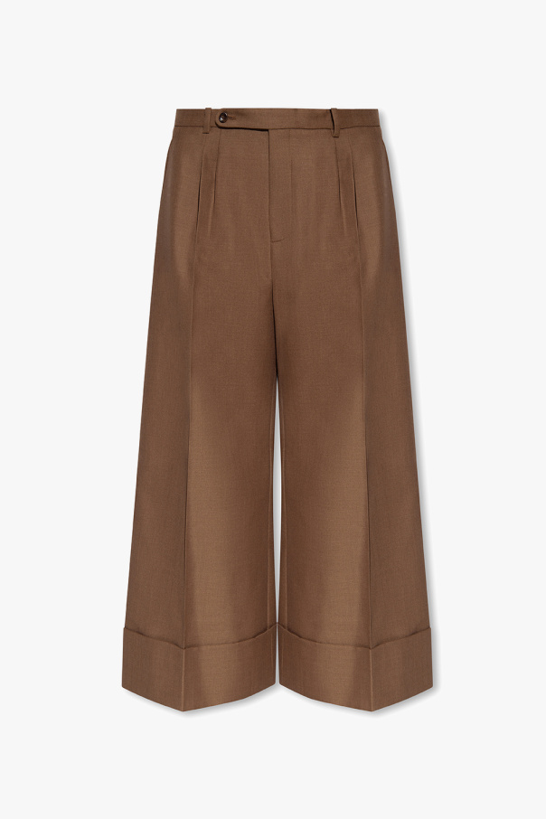 Gucci Wide-legged Ciabatte trousers