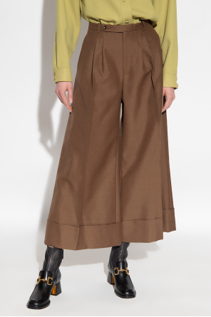 Gucci Wide-legged Flowing trousers