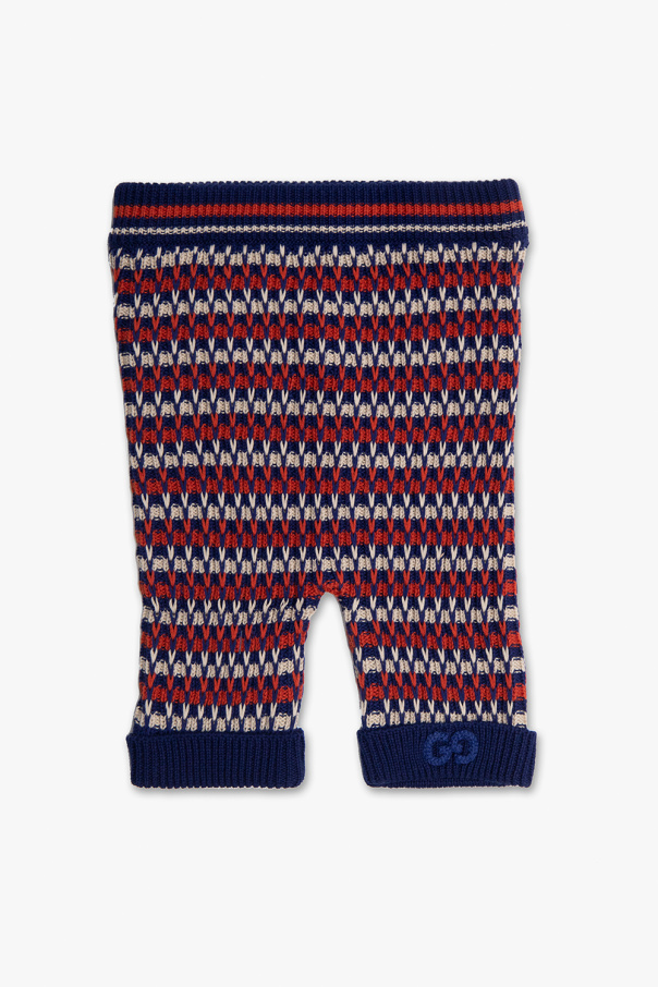 Gucci Kids Cotton collection trousers