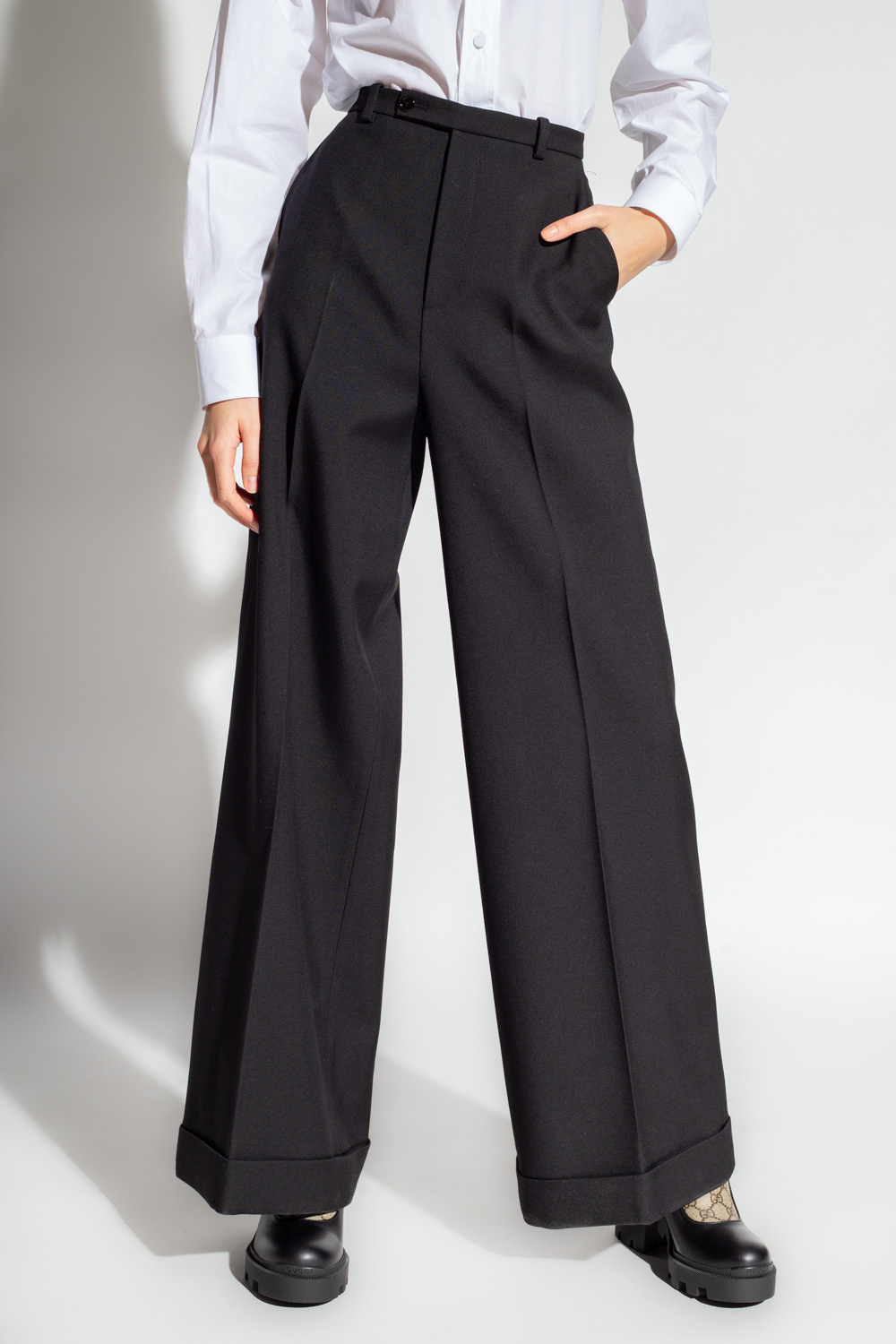 Gucci Flared trousers