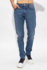 Alexander McQueen BLUE Jeans with vintage effect