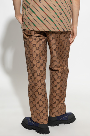 Gucci Trousers serre with monogram