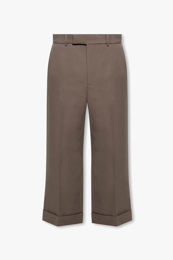 Gucci Wool A-LINE trousers