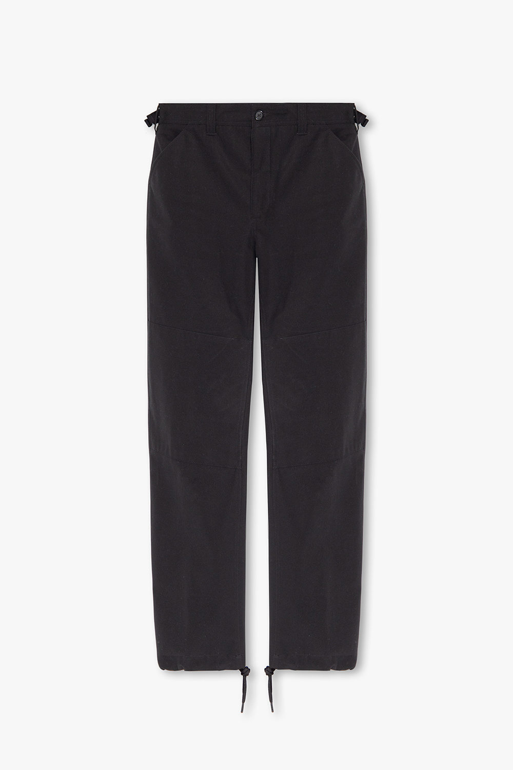 Alexander McQueen Cotton high-rise trousers