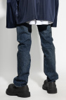 Balenciaga NAVY BLUE Distressed jeans