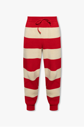 Striped sweatpants od Gucci