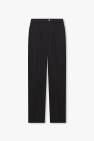 Balenciaga Wool pleat-front trousers